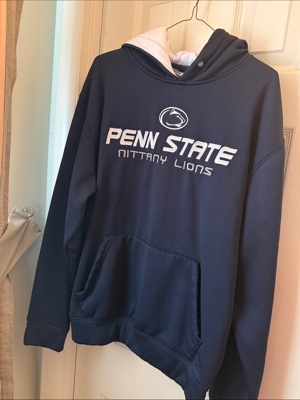 Stadium Athletics Navy and White Penn State Hoodie